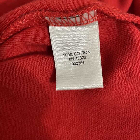 Christopher & Banks Women's XL Red Star Print Sleeveless Cotton Tank Top - Picture 5 of 8